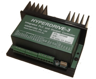 Kremford Hyperdrive-3 Integrated PLC Based Programmable Stepper Motor Controller KF086B